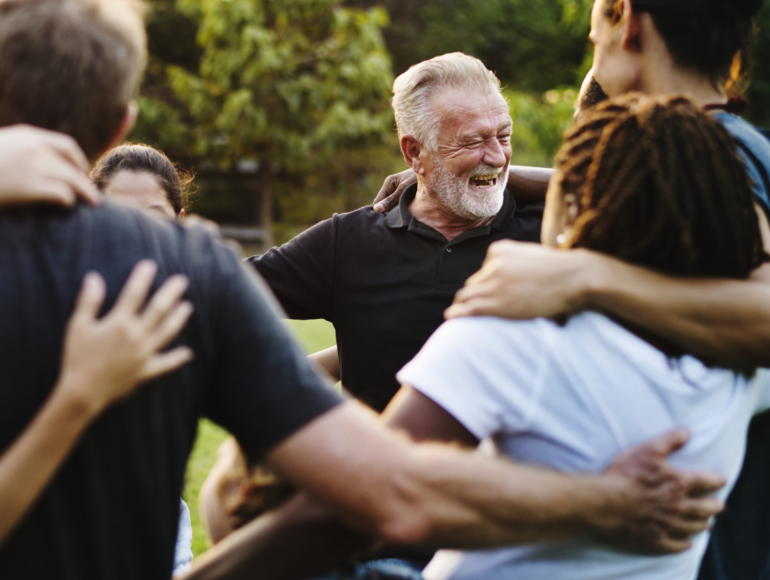 group-cheerful-people